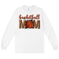 White basketball mom Long Sleeve Tee - texasbilliewilder