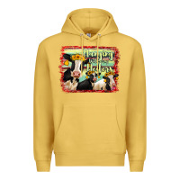 Antique Gold Hanging With My Heifers Holstein Cows Premium Hoodie - RanaPortraitStore