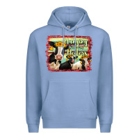 Colony Blue Hanging With My Heifers Holstein Cows Premium Hoodie - RanaPortraitStore