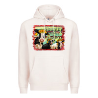 Pale Pink Hanging With My Heifers Holstein Cows Premium Hoodie - RanaPortraitStore