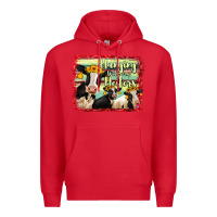 Red Hanging With My Heifers Holstein Cows Premium Hoodie - RanaPortraitStore
