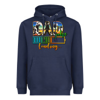 Navy dad joke loading Heavyweight Hoodie - AdoDesignShop