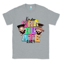 Heather Grey kinder graduate 2024 Classic Tee - texasbilliewilder