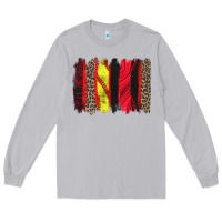 Moon Dust softball brushstroke Long Sleeve Tee - Zillion Design Studio