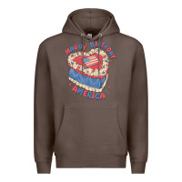 Coffee happy birthday america Premium Hoodie - MaliasSmallBusiness