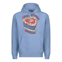Colony Blue happy birthday america Premium Hoodie - MaliasSmallBusiness