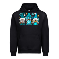 Foreset Green winter afro gnomies Urban Hoodie - NancyCooperArtShop