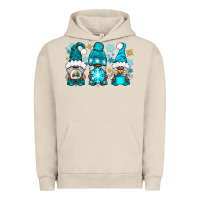 Pigment French Oak winter afro gnomies Urban Hoodie - NancyCooperArtShop