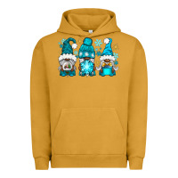Pigment Peanut Butter winter afro gnomies Urban Hoodie - NancyCooperArtShop