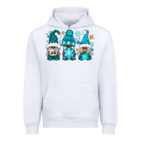 White winter afro gnomies Urban Hoodie - NancyCooperArtShop