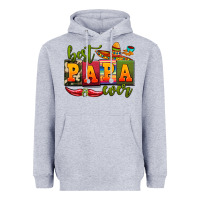 Heather Grey best papa ever Heavyweight Hoodie - AdoDesignShop