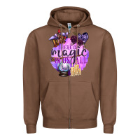 Chestnut There Is Magic In Us All Zipper Hoodie - texasbilliewilder