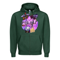 Sports Green There Is Magic In Us All Zipper Hoodie - texasbilliewilder