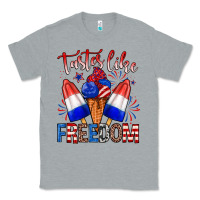 Heather Grey taster like freedom Classic Tee - Zillion Design Studio