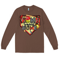 Chestnut home sweet home softball Long Sleeve Tee - Zillion Design Studio