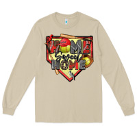 Mushroom home sweet home softball Long Sleeve Tee - Zillion Design Studio