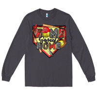 Smoke home sweet home softball Long Sleeve Tee - Zillion Design Studio
