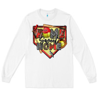 White home sweet home softball Long Sleeve Tee - Zillion Design Studio
