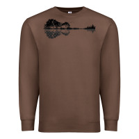 Chestnut Nature Guitar Premium Sweatshirt - Bettercallsaul