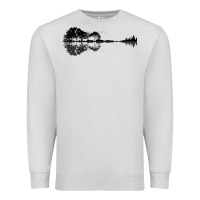 Dove Grey Nature Guitar Premium Sweatshirt - Bettercallsaul