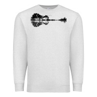 Oatmeal Heather Nature Guitar Premium Sweatshirt - Bettercallsaul