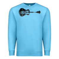 Ocean Blue Nature Guitar Premium Sweatshirt - Bettercallsaul