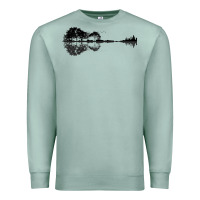 Seafoam Nature Guitar Premium Sweatshirt - Bettercallsaul