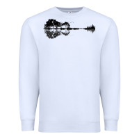 White Nature Guitar Premium Sweatshirt - Bettercallsaul