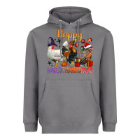 Storm Happy Hallothanksmas Chick Heavyweight Hoodie - BundleAndBundleShop