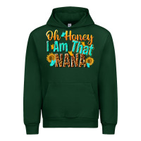 Forest Green oh honey i am that nana Urban Hoodie - NancyCooperArtShop
