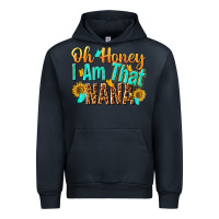 Navy oh honey i am that nana Urban Hoodie - NancyCooperArtShop