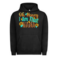 Pigment Black oh honey i am that nana Urban Hoodie - NancyCooperArtShop