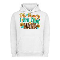 Pigment Lunar Rock oh honey i am that nana Urban Hoodie - NancyCooperArtShop