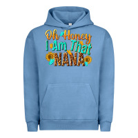 Pigment Pebble Blue oh honey i am that nana Urban Hoodie - NancyCooperArtShop