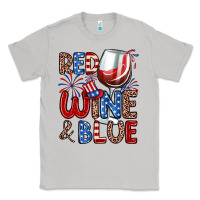 Moon Dust red wine and blue Classic Tee - Zillion Design Studio