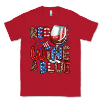 Red red wine and blue Classic Tee - Zillion Design Studio