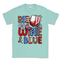 Seafoam red wine and blue Classic Tee - Zillion Design Studio