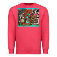 Cardinal easter bunny's leopard cowhide cactus Premium Sweatshirt - JahusDesignShop