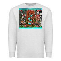 Oatmeal Heather easter bunny's leopard cowhide cactus Premium Sweatshirt - JahusDesignShop