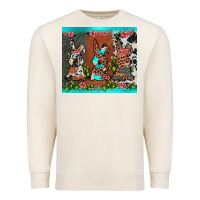 Sandshell easter bunny's leopard cowhide cactus Premium Sweatshirt - JahusDesignShop