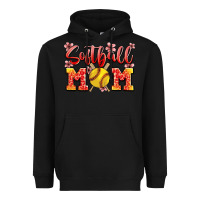 Black softball mom Heavyweight Hoodie - JahusDesignShop