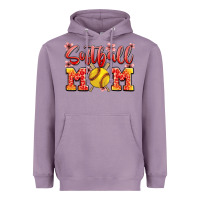 Lavender softball mom Heavyweight Hoodie - JahusDesignShop