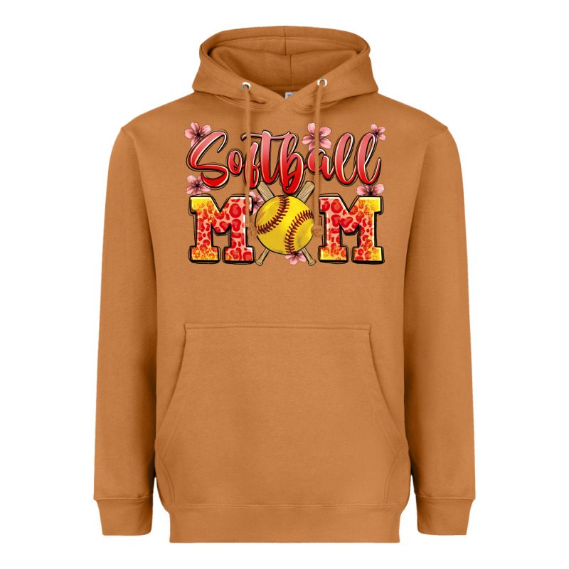 Softball Mom Heavyweight Hoodie by JahusDesignShop | Teevron