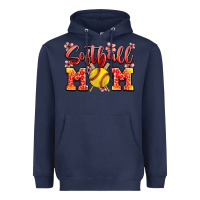 Navy softball mom Heavyweight Hoodie - JahusDesignShop