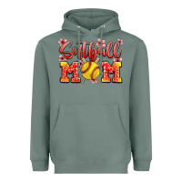 Sage softball mom Heavyweight Hoodie - JahusDesignShop