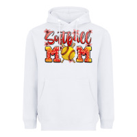 White softball mom Heavyweight Hoodie - JahusDesignShop