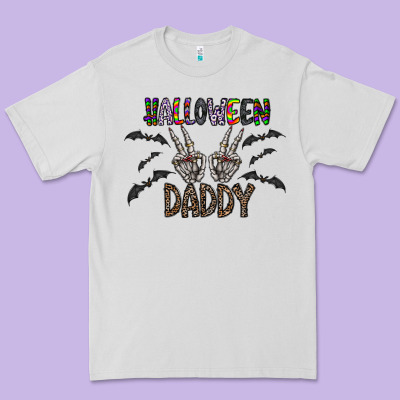 Halloween Daddy Premium Tee Designed By Cowhidedigitalart