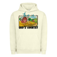 Pigment Pistachio this is god's country Urban Hoodie - MaliasSmallBusiness