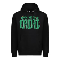 Black one lucky mini Premium Hoodie - MaliasSmallBusiness