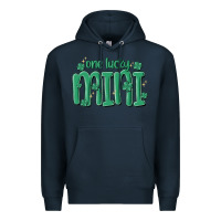Navy one lucky mini Premium Hoodie - MaliasSmallBusiness